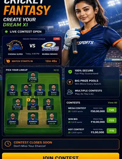 91gamepro (91 game pro) fantasy cricket & matchday visual 3
